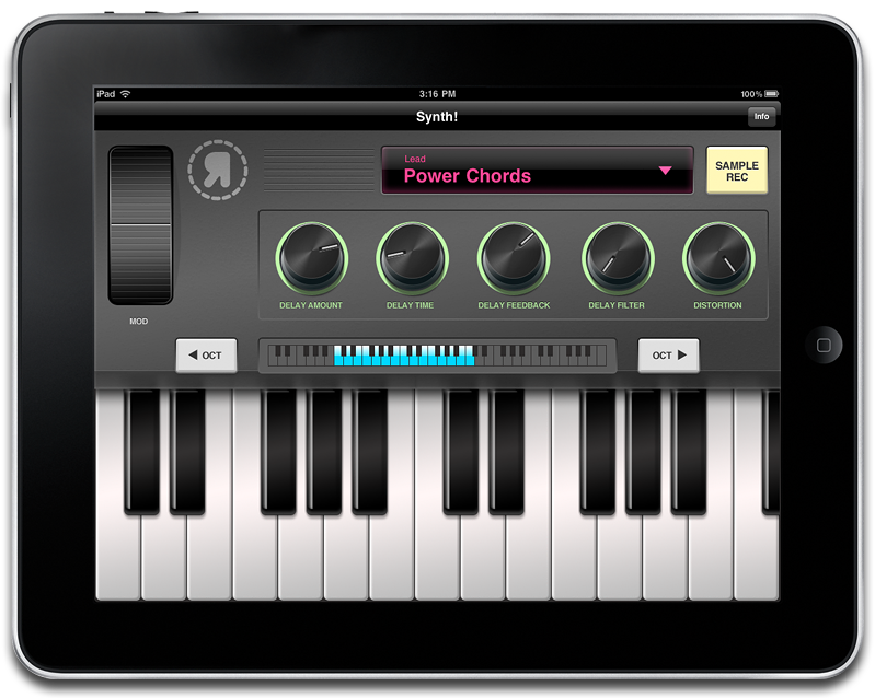 Synth for iPad